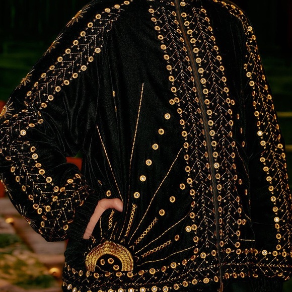 Farm Rio XXS Leopard Desire Reversible Puffer Jacket NWT Pricing firm. - Picture 4 of 11